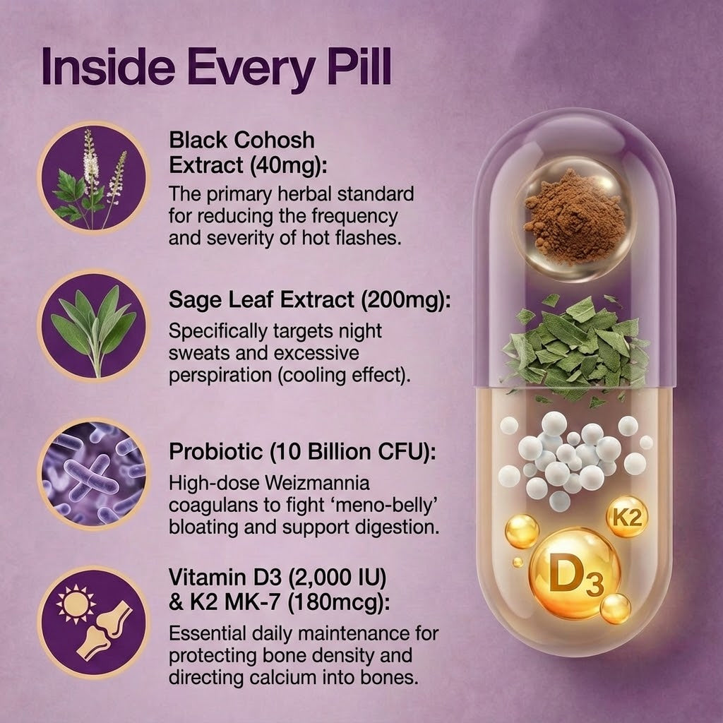 Blossm Balance: 4-in-1 Menopause Wellness Formula